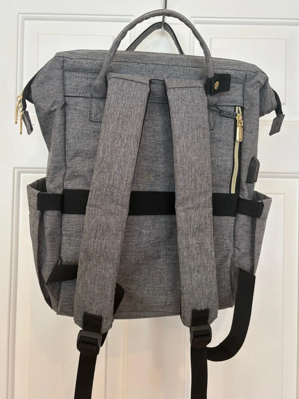 Lovevook Backpack Womens Bag Gray Work School Travel Carry On Laptop
